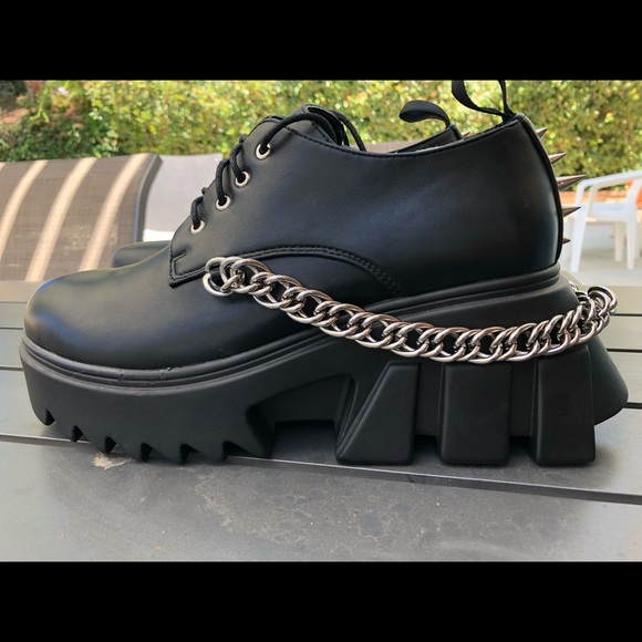 Platform Spiked Booties, La Moda - Picture 2 of 4